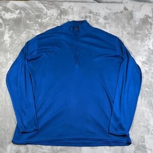 Vintage Patagonia Shirt Men XL Quarter Zip Capilene Long Sleeve Made USA Outdoor